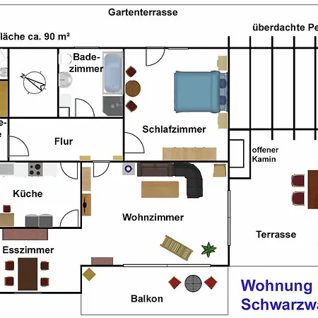 Schwarzwaelder شقة *