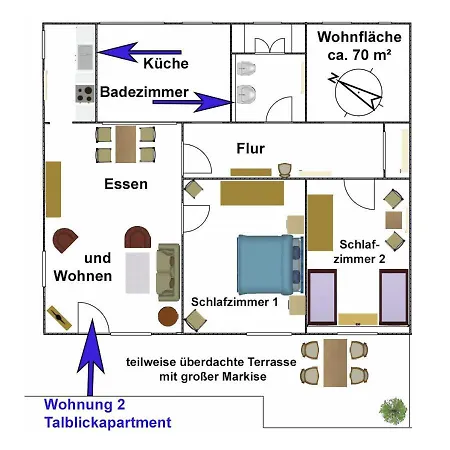 Schwarzwaelder شقة